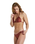 arena Women's Bikini Triangle Solid Deux pièces Femme, Burnt, 44