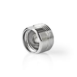 Nedis slangkoppling | 1/2'' | 3/4'' | Metall | Silver