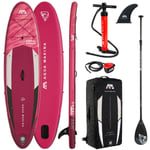 AQUA MARINA CORAL 10'2 " Sup Board Avec Aluminium Pagaie Et Leash