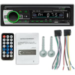 Ugreat - Autoradio Bluetooth, récepteur autoradio 1 din avec lecteur MP3, télécommande wma fm, deux ports usb, stéréo mains libres 4 x 60 w,