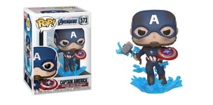 AVENGERS ENDGAME CAPTAIN AMERICA BROKEN SHIELD & MJOLNIR N° 573 POP FUNKO