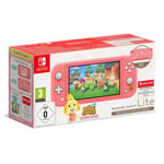 Nintendo Switch Lite Console - Coral Game Isabelle Alhoa Ed + 12 Mths NSO