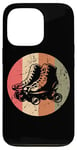 Coque pour iPhone 13 Pro Roller Skates Vintage Skating