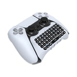 Manette de jeu avec clavier Bluetooth 3.0, compatible avec Sony PS5, Mini chargeur sans fil TYPE-C