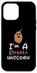 Coque pour iPhone 12 Pro Max Funny Potato I'm A Potato Unicorn Funny Patate Unicorn Memes