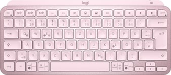 Logitech MX Keys Mini - tastatur - QWERTZ - Tysk - rosa Inn-enhet