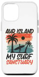 Coque pour iPhone 14 Surf à Aur Island