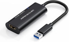 Adaptateur Usb 3.0/2.0 Vers Hdmi - Convertisseur Usb-Hdmi Carte Vidéo Graphique Externe Pour Windows & Mac[VID066111]