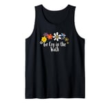 Floral Artwork Art, Go Cry in the Walk Saying Flowers Tank Top