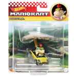 Hot Wheels Mario Kart Glider - Voiture en métal 1/64 Figures Bowser Jr PRE ORDER