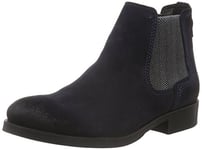 Tommy Jeans Femme A1385vive 12b Bottines Chelsea, Bleu Midnight 403, 39 EU