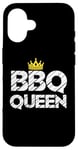 Coque pour iPhone 16 BBQ Queen - Smoking Hot Grill Master, reine du grill