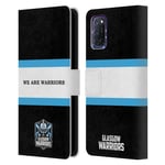 OFFICIAL GLASGOW WARRIORS GRAPHICS LEATHER BOOK WALLET CASE FOR OPPO PHONES