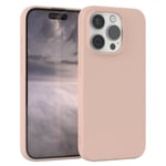 Phone Case for Apple iPhone 15 Pro Silicone Cover Protective Case Phone Old Rose