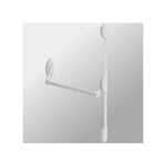 Serrure barre antipanique Cross Bar 2 Points Haut Bas DOM Metalux Couleur - Blanc, Dimension - 840 mm