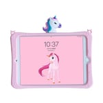 (iPadmini123 7.9inch Pink Horse) Söpö sarjakuva pehmeä silikonitelineen kansi IPadille 9.7 2017 2018 Mini 4 5 kotelo IPad 10.2 Pro 9.7 11 Air 1 2 3 tablettikotelolle+hihna