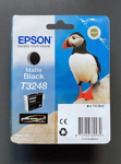 Genuine EPSON T3248 Ink - MATTE BLACK / SURECOLOR SC-P400 (INC VAT) BOXED 2024