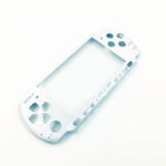 New Replacement Front Faceplate Shell Case Cover For Sony PSP 3000 3001 3002 3003 White.