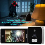 4.3Inch Visible 960P Electric Door Bell Peephole Security Camera Door Vie ❥