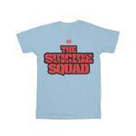 DC Comics Dam/Tjej The Suicide Squad Movie Logo Boyfriend T-shirt i bomull