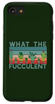 iPhone SE (2020) / 7 / 8 WHAT THE FUCCULENT Funny WTF Succulent Plants Meme Case