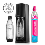 Pack machine à eau gazeuse Terra noire Sodastream