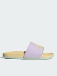 adidas Adilette Comfort Slides, Purple, Size 7, Women