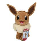 Pokemon PKW2386 Eevee PLUSH-8-Inch Pokemon Plush-Authentic Details-T (US IMPORT)