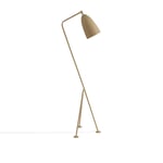 Gubi - Gräshoppa Floor Lamp, Olive Brown - Leselamper - Greta Magnusson Grossman - Brun