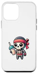 Coque pour iPhone 12 mini Cute Diet Ninja Shake Protéiné Squelette Ninja