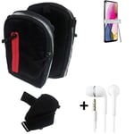  Holster / Shoulder + earphones for Motorola Moto G Stylus (2021) Bag Extra Belt