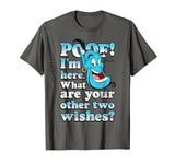 Disney Aladdin Genie Two Wishes Slogan T-Shirt