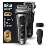 Braun Series 9 PRO+ Rakapparat & Laddningsstativ Wet & Dry 9515s Grafit