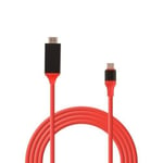 Cable USB type C sortie HDMI Samsung Galaxy S8 S9 S10 S20 et Plus