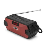 Kannettava langaton kaiutin bluetooth-yhteensopiva kolonni basso mini subwoofer tuki tf-kortti usb-kaiuttimet fm-vastaanotin/radio fm:llä