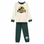 Pyjamas Barn Jurassic Park Beige - 5 år