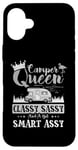 Coque pour iPhone 16 Plus Camping-car Queen Classy Sassy Smart Assy Fun Camping