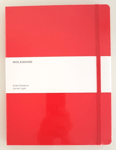 Moleskine Ruled Notebook Size 25x19cm Colour Red Hard Cover