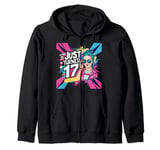 Present for 17 Year Old Boy Seventeen Bday 17Th Birthday Zip Hoodie