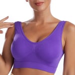 A-G Cup Push Up Sports Bra Unwired S-4XL Plus Size Exercise Bras Wear For Women