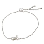 Swarovski Silver Bracelet Lifelong Bow Ladies Jewellery Womens Silver Chain NEW