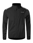 INBIKE Veste Velo Homme Coupe Vent Imperméable Kway de Pluie Vetement Running Cycslime VVT Bicyclette Respirante Légère Randonnee Orange Vert Fluorescente Noir L