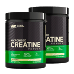 2 x Optimum Nutrition Creatine Powder Unflavored (317 g)