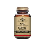 Solgar NAC 600 mg (N-Acetyl L-Cysteine) 60 kapslar