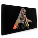 Ark Survival Tyrannosaurus Rex Mouse Pad, Classic Office Gaming Mouse Pad, Rectangular Non-Slip Rubber Mouse Pad, Washable