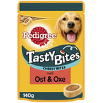 Pedigree Tasty Bites Ost & Oxe 140 g