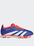 adidas Junior Predator Club Firm Ground Football Boot -blue, Blue, Size 10