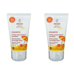 WELEDA Crème solaire Peaux sensibles à l’Edelweiss bio SPF50 Protection Solaire 2x50 ml