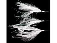 R.T. Rig4 Mackerel Feathers White/Flashabou 3 #2 Silver Hook