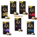 L’ Or Espresso – Nespresso Compatible Coffee Capsules. Pick Any 10 Packs, Inc. Ristretto, Profondo, Supremo, Forza, Splendente, Decaf and More